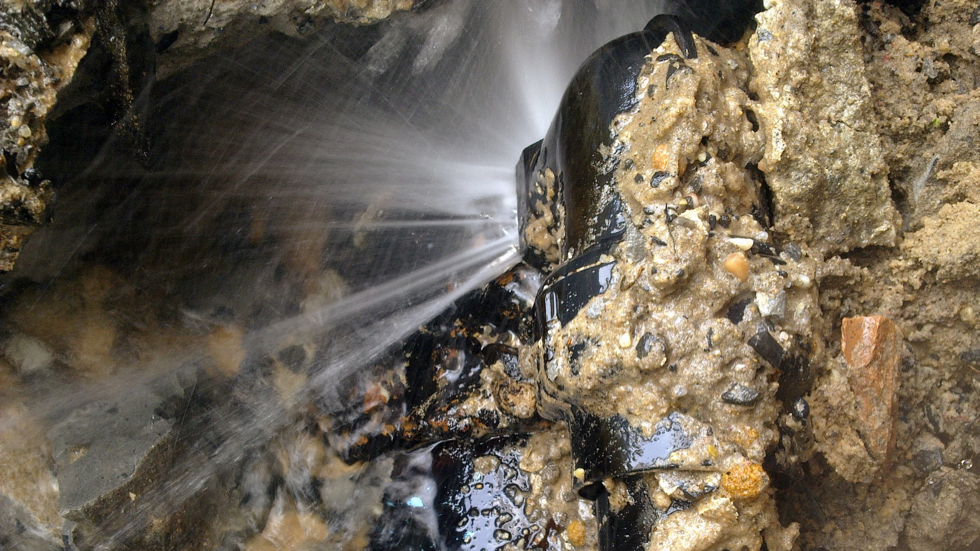 Underground Pipe Break